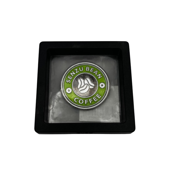 Other - Dragon Ball Z Senzu Bean Coffee Enamel Pin Green Silver Anime Accessory